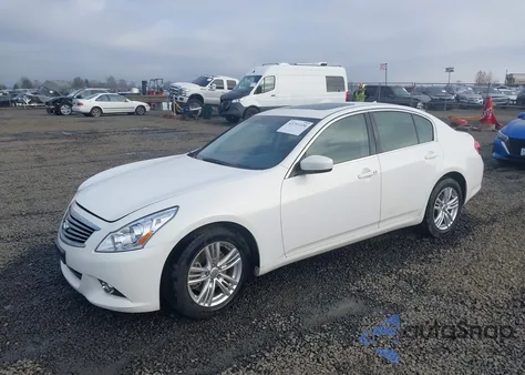 2013 Infiniti G37X из США, поврежденный, VIN JN1CV6AR4DM768404